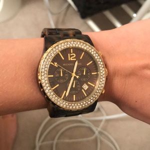 Michael Kors Tortoise Shell Watch